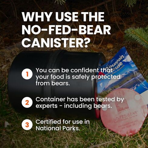 UDAP NO-FED-BEAR Bear Resistant Canister Carrying Case Only, BCC in Saudi Arabia