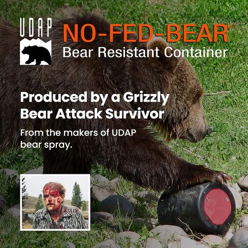 UDAP NO-FED-BEAR Bear Resistant Canister Carrying Case Only, BCC in Saudi Arabia
