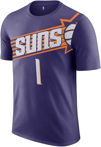 تي شيرت Devin Booker Phoenix Suns NBA للأطفال للشباب 4-20 باللون الأرجواني إصدار Icon Edition in Saudi Arabia