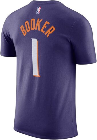تي شيرت Devin Booker Phoenix Suns NBA للأطفال للشباب 4-20 باللون الأرجواني إصدار Icon Edition in Saudi Arabia