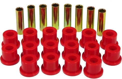 Prothane 68-72 Ford F100/150 2wd Rear Spring & Shackle Bushings - Red in Saudi Arabia