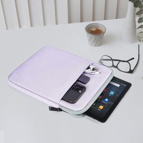 حقيبة حافظة للكمبيوتر اللوحي مقاس 12.4 بوصة لجهاز 2023 Galaxy Tab S9+ Plus 12.4 بوصة/Galaxy Tab S9 FE+، Galaxy Tab S8+/Galaxy Tab S7 FE/Galaxy Tab S7+/Galaxy S7+ Plus حافظة حمل واقية (أسود) in Kuwait