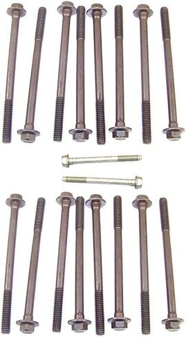 DNJ HBK3136 Head Bolt Kit/for 2004-2017/ Buick, Cadillac, Chevrolet, GMC, Pontiac, Saturn, Suzuki/ 2.8L-3.6L/ V6/ 24V/ DOHC/LAU, LF1, LF3, LFW, LFX, N36A/ Turbocharged in Saudi Arabia