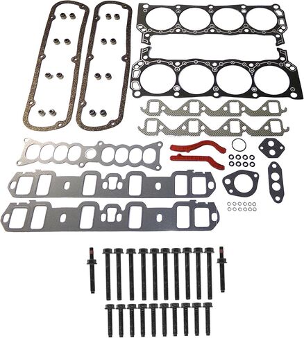DNJ HGB4181 Cylinder Head Gasket Set with Head Bolt Kit for 1992-1995 Ford Mustang 5.0L 302cid V8 OHV in Saudi Arabia