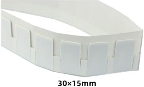 عينة علامة YANZEO UHF RFID، 5 عينات 3 قطع لكل ملصق مرن مقاوم للمعادن، ISO/IEC18000-6C EPC Class1Gen2 in Kuwait