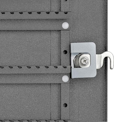 Mail Boss 8154 - Key Boss - Heavy Duty Commercial Grade Steel High Security Adjustable Key Cabinet - 105 Position Organizer Drop Box Locking Safe, with Keyed Lock, Black in Kuwait