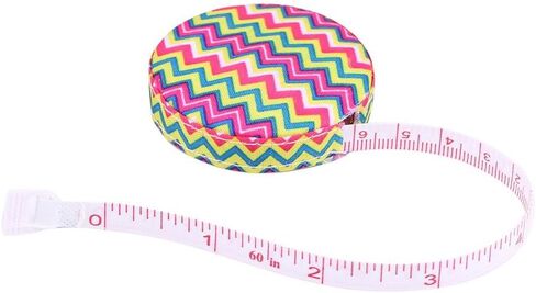 Tape Measure, 150cm/60inch Double Scale Soft Tape Measure with Colorful Shell Body Fitness Measuring Retractable Ruler for Sewing Body Tailor Fabric(#2) in Saudi Arabia