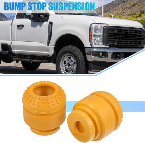 X AUTOHAUX 2 Pcs Front Suspension Bumper Bump Stop for Ford F-250 F-350 F-450 F-550 Super Duty 2013-2022 DC3Z3020B in Saudi Arabia