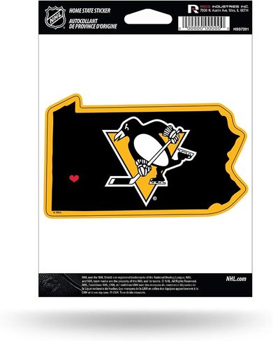 ملصق NHL Rico Industries Home State مقاس 5 × 7 بوصة in Saudi Arabia
