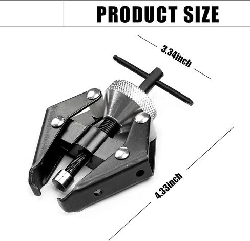 2 PCS Car Wiper Puller, Fixed Ball-Type Windshield Wiper Arm Deletion Special Tool, Universal Auxiliary Repair Accessories, Product Compatible with Cars, Trucks, Vans, SUVs, Trailers (Black) in Saudi Arabia
