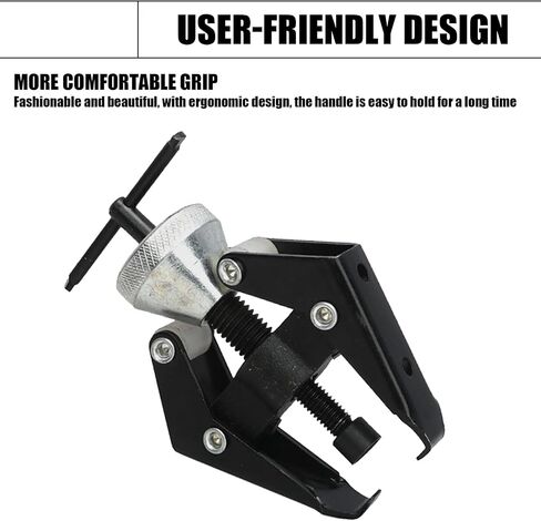 2 PCS Car Wiper Puller, Fixed Ball-Type Windshield Wiper Arm Deletion Special Tool, Universal Auxiliary Repair Accessories, Product Compatible with Cars, Trucks, Vans, SUVs, Trailers (Black) in Saudi Arabia