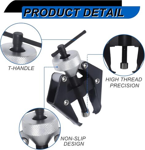 أداة إزالة ممسحة الزجاج الأمامي من Adefol وساحبة طرفية للبطارية، مجموعة أدوات سحب مزيل محمل البطارية الطرفية للذراع، أداة إصلاح سحب مزيل محمل الذراع in Kuwait