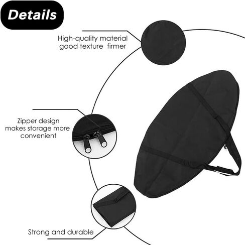 Trampoline Storage Bag, Folding Mini Trampoline Storage Bags, Waterproof Fitness Rebounder Pouch for Gym, Home and Travel in Saudi Arabia