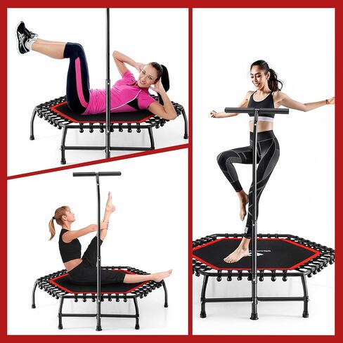 Trampoline for Adults 48'' Foldable Mini Trampoline in Kuwait