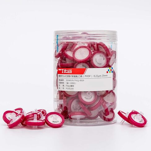 Syringe Filters PVDF 13mm Diameter 0.22μm Pore Size 100pcs in Kuwait
