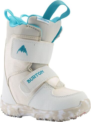 حذاء Burton Mini Grom على الجليد للأطفال Sz 12C باللون الأبيض in Saudi Arabia