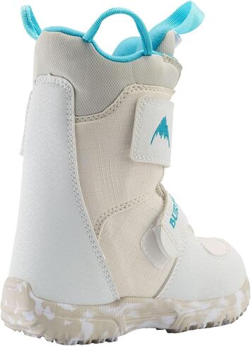 حذاء Burton Mini Grom على الجليد للأطفال Sz 12C باللون الأبيض in Saudi Arabia