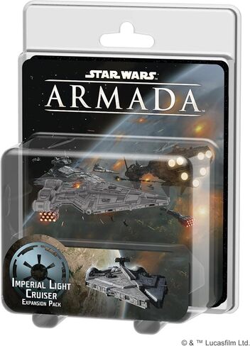 Star Wars Armada Imperial Light Cruiser EXPANSION PACK | Miniatures Battle Game | Strategy Game for Adults and Teens | Ages 14+ | 2 Players | Avg. Playtime 2 Hours | Made by Fantasy Flight Games in Saudi Arabia