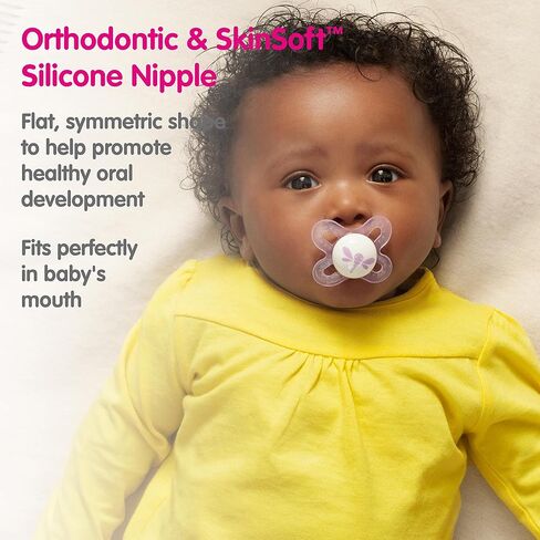 لهايات MAM Start للفتيات حديثي الولادة، الأفضل للأطفال الذين يرضعون رضاعة طبيعية، باللون الأزرق، عدد 3 (عبوة من قطعة واحدة) in Kuwait