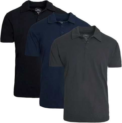 قميص بولو كلاسيكي حقيقي، مقاس متوسط ​​متعدد الألوان in Kuwait