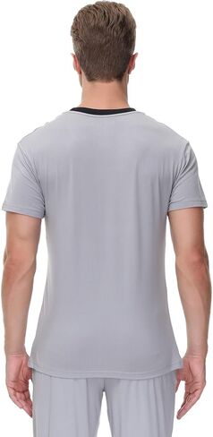 INK+IVY Men's Sleepwear Pajama Top Crewneck T-Shirt, Soft Sueded Jersey Tee Loungewear, Undershirt in Kuwait