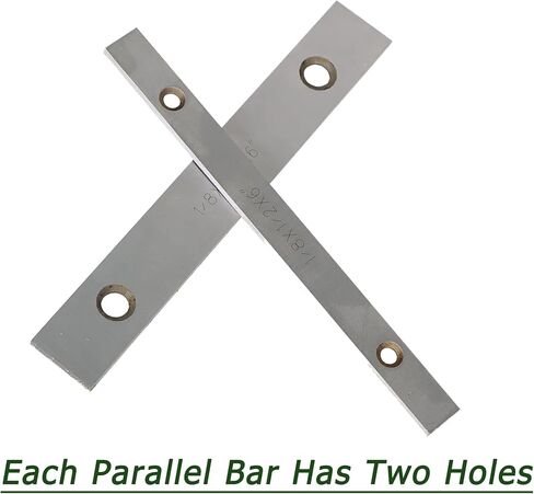 10 Pair 1/8 x 6 Matched Parallel Bar, 0.0002 Parallelism 1/2 to 1-5/8 Alloy Steel Machinist Thin Parallel Tool Set in Saudi Arabia