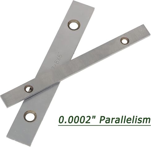 10 Pair 1/8 x 6 Matched Parallel Bar, 0.0002 Parallelism 1/2 to 1-5/8 Alloy Steel Machinist Thin Parallel Tool Set in Saudi Arabia