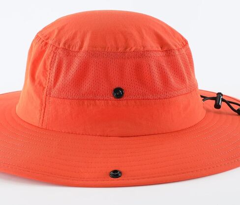 Home Prefer UPF50+ Mens Sun Hat Wide Brim Womens UV Protection Beach Bucket Hat Airy Fishing Hat Hiking Snap Up Cowboy Hat in Saudi Arabia
