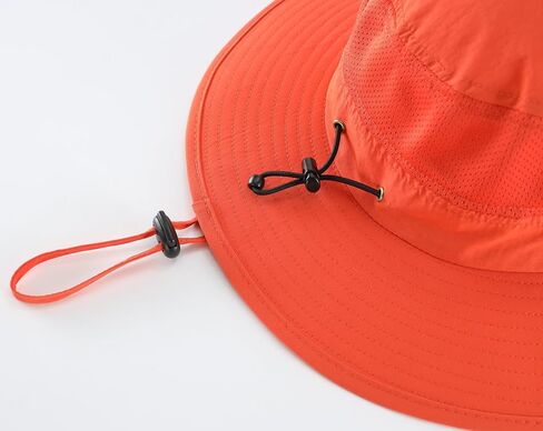 Home Prefer UPF50+ Mens Sun Hat Wide Brim Womens UV Protection Beach Bucket Hat Airy Fishing Hat Hiking Snap Up Cowboy Hat in Saudi Arabia