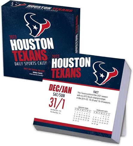 Houston Texans 2023 Box Calendar (23998053040) in Saudi Arabia