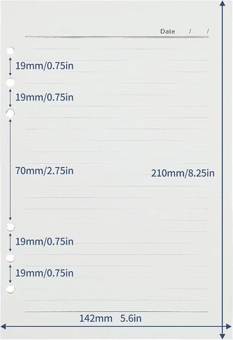 A5 Binder Loose-Leaf Refillable Notebook Diary Organizer and Pen Set - 100 Sheets of 200-Page,8.3×5.5IN,100gsm Cream Paper,Premium Gift Box Included(Pink) in Saudi Arabia