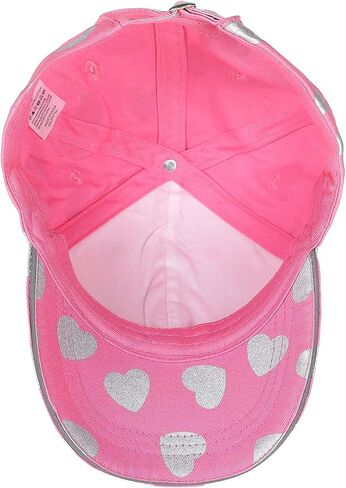 Girl’s Pink Unicorn & Rainbow Baseball Hats – Cotton Cap with Ponytail Opening for Ages 2-12 | Adjustable Buckle (Ages 6-12) in Kuwait