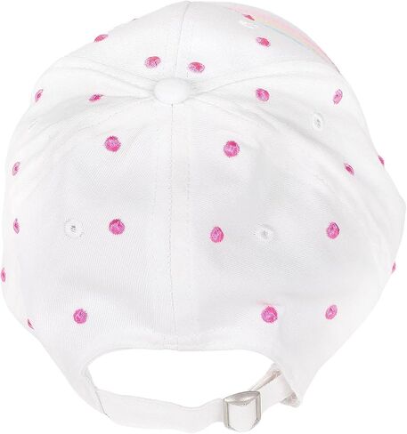 Girl’s Pink Unicorn & Rainbow Baseball Hats – Cotton Cap with Ponytail Opening for Ages 2-12 | Adjustable Buckle (Ages 6-12) in Kuwait
