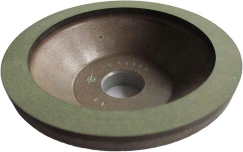 Dia 4 inch (100mm.) Hole 0.79" (20mm.) Width: 0.4" (10mm.) Type: 12A2-45 Cup Tool Diamond Grinding Wheel for Carbide (200/160 Micron (70 Grit)) in Saudi Arabia
