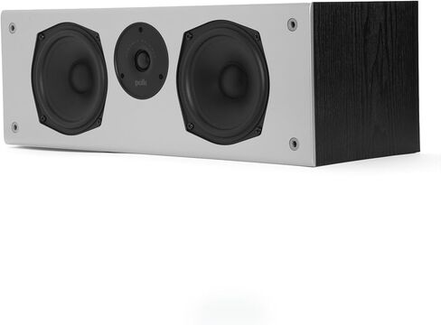 مكبر صوت مركزي من بولك اوديو CSM، مشغلات مخروطية مركبة من البوليمر الديناميكي مقاس 5.25 بوصة، مكبر صوت على شكل قبة من الحرير/البوليمر مقاس 3/4 بوصة، سلسلة M متطابقة مع Timbre، لمسة نهائية من قشرة الخشب، أسود in Kuwait