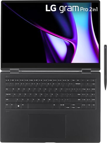 LG gram 16" 2-in-1 Lightweight Laptop, Intel 13th Gen Core i7 Evo Platform, Windows 11 Home, 16GB RAM, 2TB SSD, Gray in Saudi Arabia