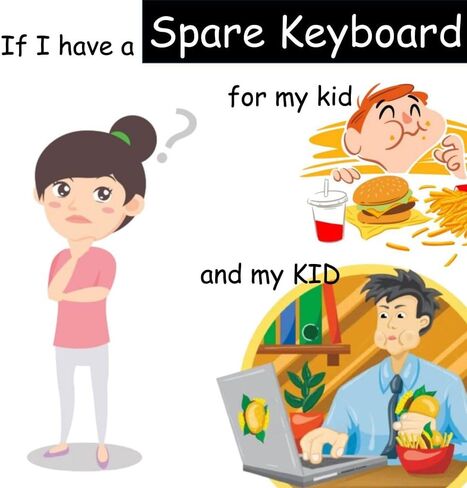 Waterproof Roll Out/Roll Up Keyboard Ideal as Kids Computer Keyboard or Spare/Secondary Keyboard, Flexible, Portable, Foldable Wireless/USB Keyboard Made with Silicone. (Black, Wireless) in Saudi Arabia