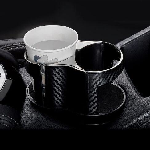 All Purpose 2 in 1 Car Cup Holder Expander Adapter, Multifunctional Organizer with 360 Rotating Adjustable, for Boat/Caravan in Saudi Arabia