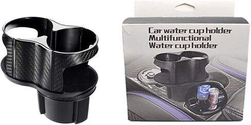 All Purpose 2 in 1 Car Cup Holder Expander Adapter, Multifunctional Organizer with 360 Rotating Adjustable, for Boat/Caravan in Saudi Arabia