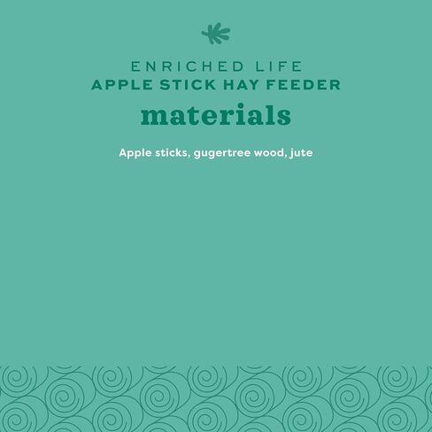 أوكسبو إنريتشد لايف Apple Stick Hay Feeder in Kuwait