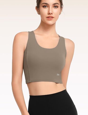 Yvette Elegant Backless Yoga Bra Women's Light Support Sports Bra with Wide Shoulder Straps – Comfort, Style & Secure Fit in Saudi Arabia