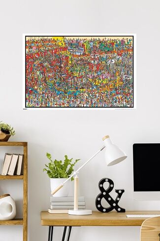 Where's Waldo? - Toys Toys Toys Wall Poster, 34L" x 22.4W", Unframed Version in Saudi Arabia