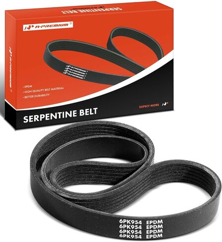 A-Premium Engine Serpentine Drive Belt Compatible with Kia Soul 2012-2013, Rio 2012 & Hyundai Accent 2012-2015, Veloster & Toyota Yaris, Yaris iA & Mazda MX-5 Miata & Scion iA, 1.5L 1.6L 2.0L in Saudi Arabia