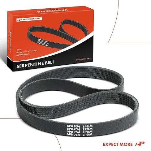A-Premium Engine Serpentine Drive Belt Compatible with Kia Soul 2012-2013, Rio 2012 & Hyundai Accent 2012-2015, Veloster & Toyota Yaris, Yaris iA & Mazda MX-5 Miata & Scion iA, 1.5L 1.6L 2.0L in Saudi Arabia