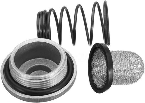 RedCap Scooter Oil Drain Plug & Cap Filter Set Fits GY6 50cc 70cc 90cc 110cc 125cc 150cc Compatible with Moped ATV Go Kart Baotian Taotao Jonway Lance Benzhou Scooters in Saudi Arabia