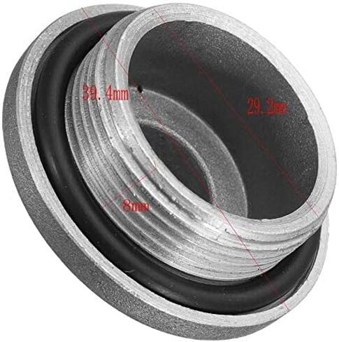 RedCap Scooter Oil Drain Plug & Cap Filter Set Fits GY6 50cc 70cc 90cc 110cc 125cc 150cc Compatible with Moped ATV Go Kart Baotian Taotao Jonway Lance Benzhou Scooters in Saudi Arabia