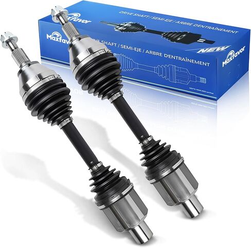 Maxfavor CV Axle Front fit for Cadillac DTS 2011 2010 2009 2008 2007 2006, Base Luxury Platinum Livery, 4.6L CV Joint Axle Shaft Assembly Front Driver Passenger Side in Saudi Arabia