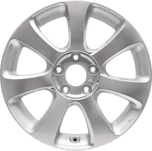 New 17x7 17 Inch Premium Aluminum Alloy Wheel Rim for Hyundai Elantra 2011 2012 2013 | ALY70807U20N | Direct Fit - OE Stock Specs, Silver, 17x7 in in Saudi Arabia