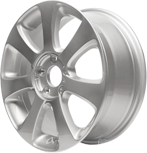 New 17x7 17 Inch Premium Aluminum Alloy Wheel Rim for Hyundai Elantra 2011 2012 2013 | ALY70807U20N | Direct Fit - OE Stock Specs, Silver, 17x7 in in Saudi Arabia