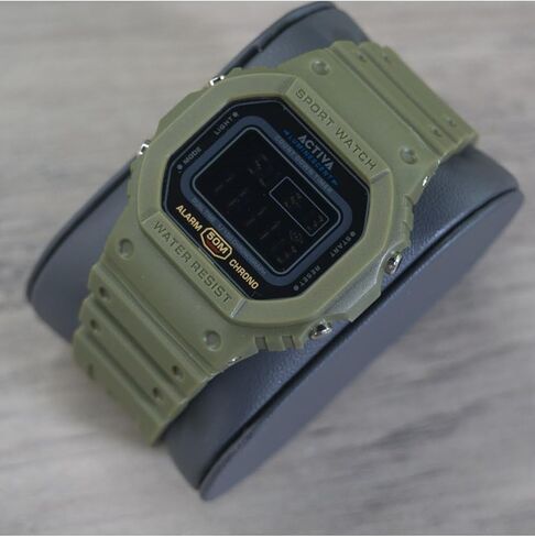 Invicta Digital Essentials Digital Watch Army Green Black in Saudi Arabia